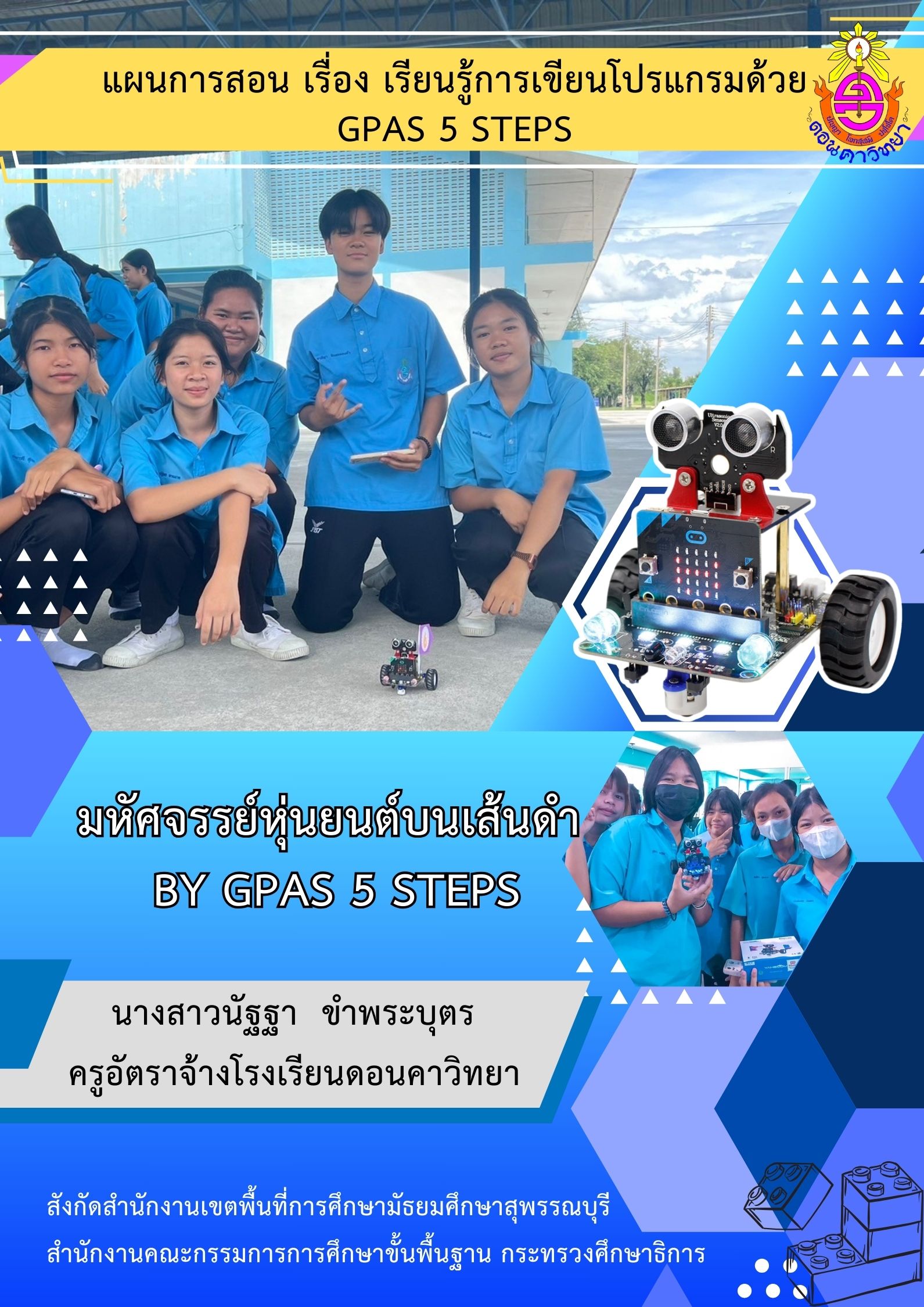 ภาพประกอบไอเดีย แผนการจัดการเรียนรู้ GPAS 5 Steps