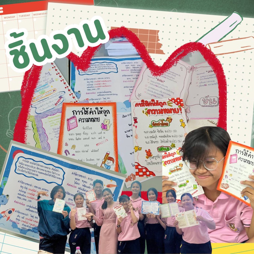 ภาพประกอบไอเดีย ชิ้นงาน "สร้างสรรค์"ที่ฉัน "สรรสร้าง" 