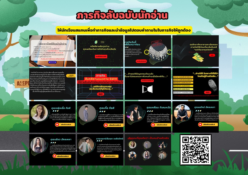 ภาพประกอบไอเดีย ภารกิจลับ ฉบับนักอ่าน 