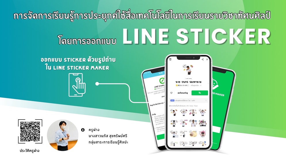 ภาพประกอบไอเดีย ออกแบบ LINE STICKER เป็นของตัวเอง