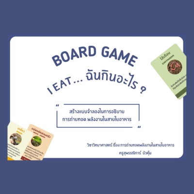 ภาพประกอบไอเดีย I eat...ฉันกินอะไร ?
