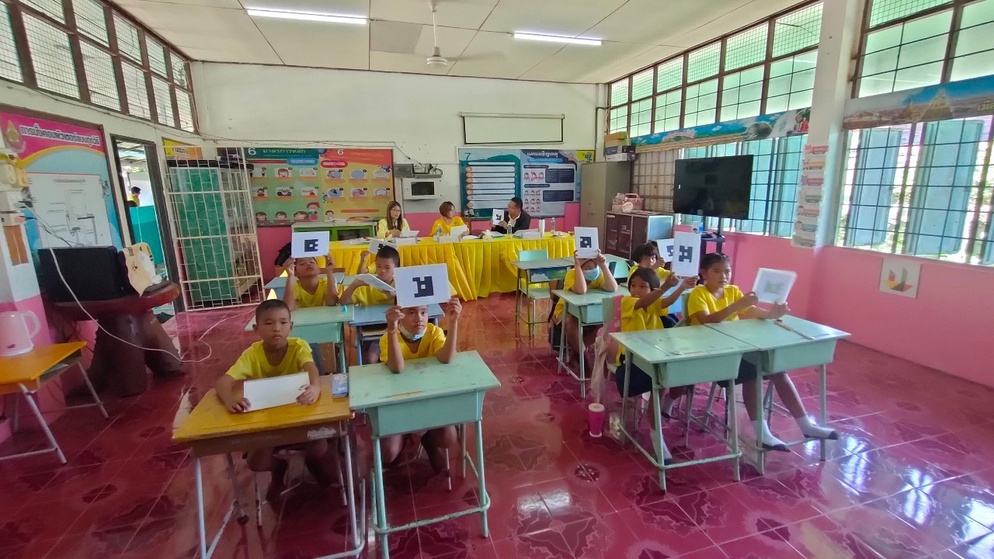 ภาพประกอบไอเดีย BEST PRACTICE
เรื่องการจัดการเรียนรู้โดยใช้ Plickers 