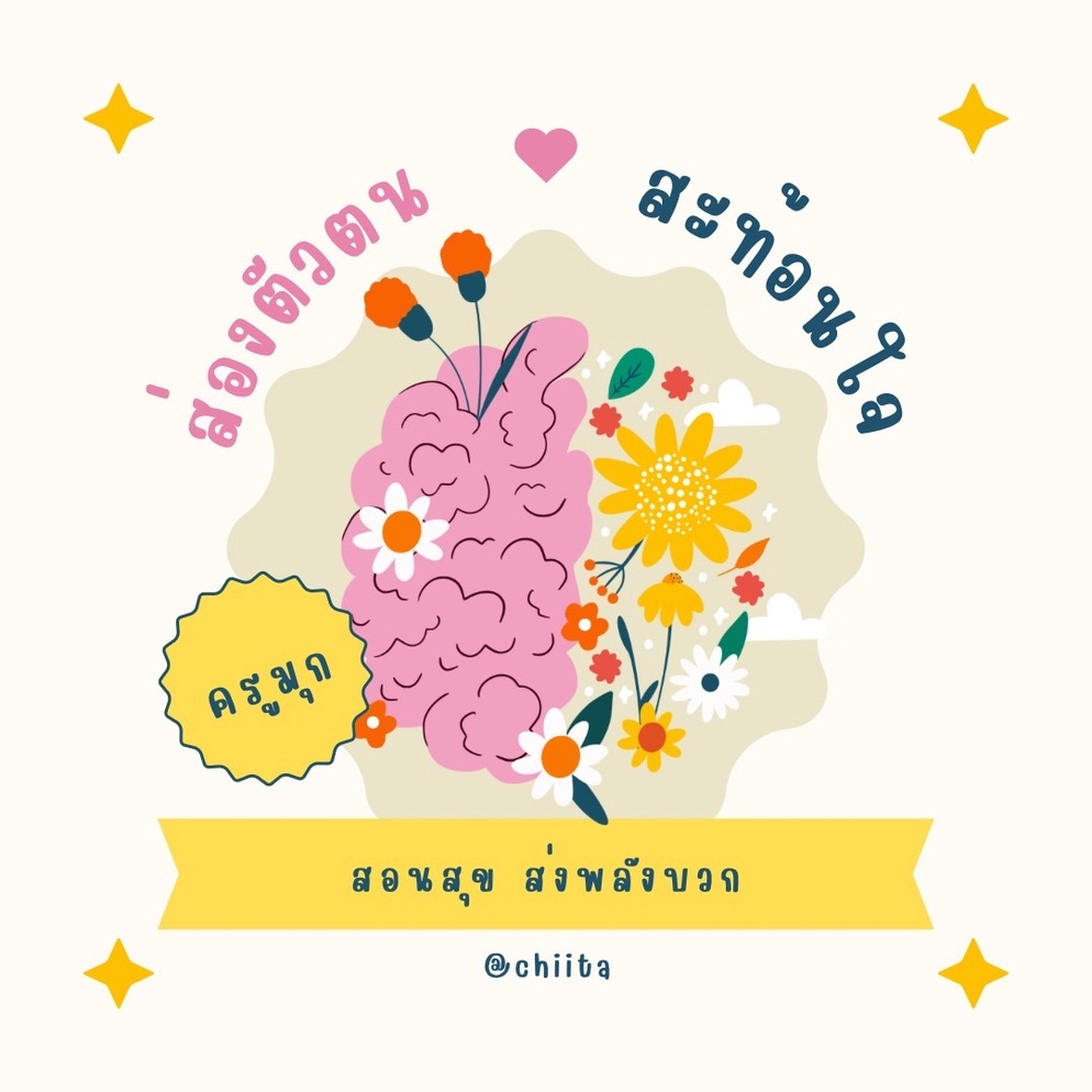 ภาพประกอบไอเดีย ส่องตัวตน สะท้อนใจ ในวันสุข(ศุกร์)