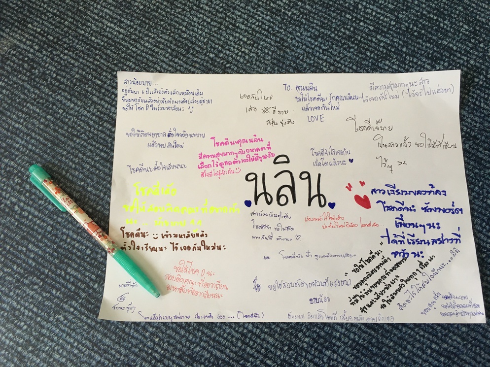 ภาพประกอบไอเดีย จดหมายถึงเพื่อน