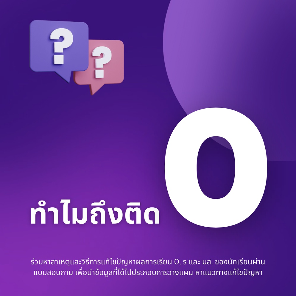 ภาพประกอบไอเดีย แก้ 0 อย่างไรให้ได้ข้อมูล