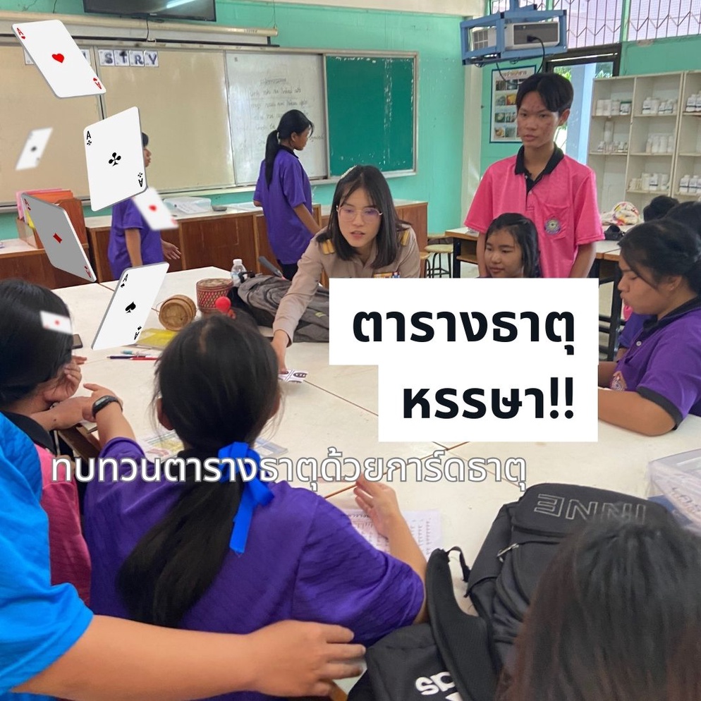 ภาพประกอบไอเดีย สุดช็อกก ครูกินนักเรียนในคาบเคมี ~ตารางธาตุหรรษา~