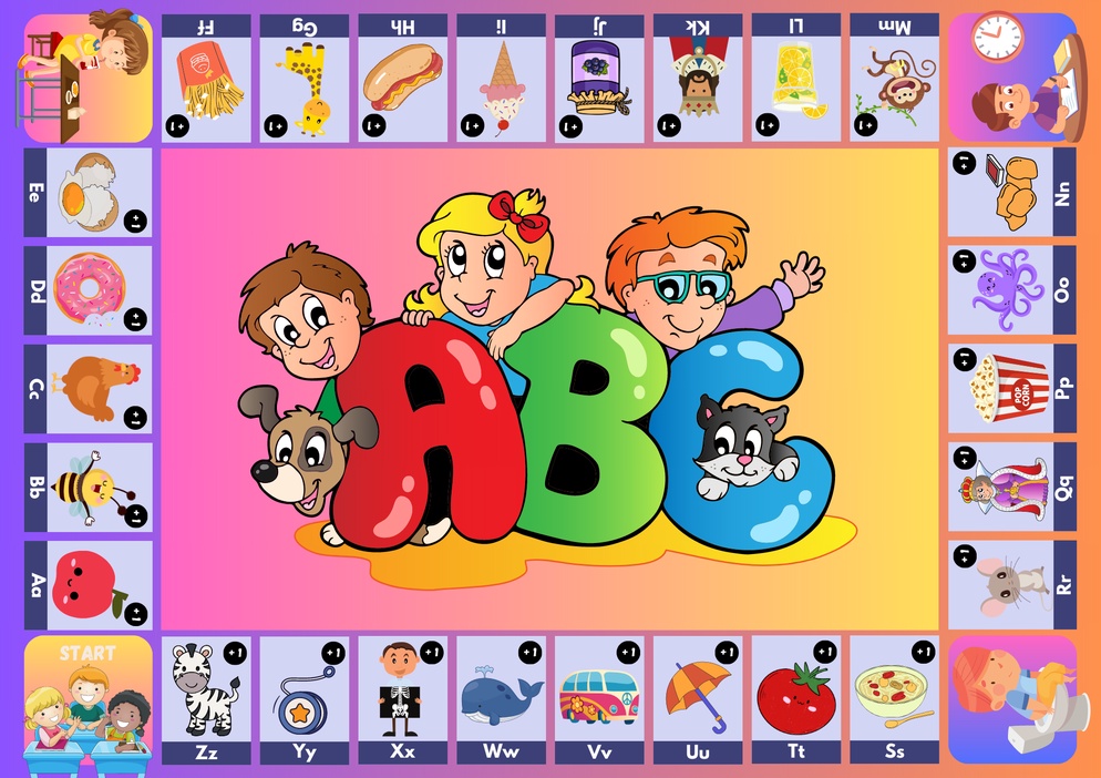 ภาพประกอบไอเดีย A-Z Board game 