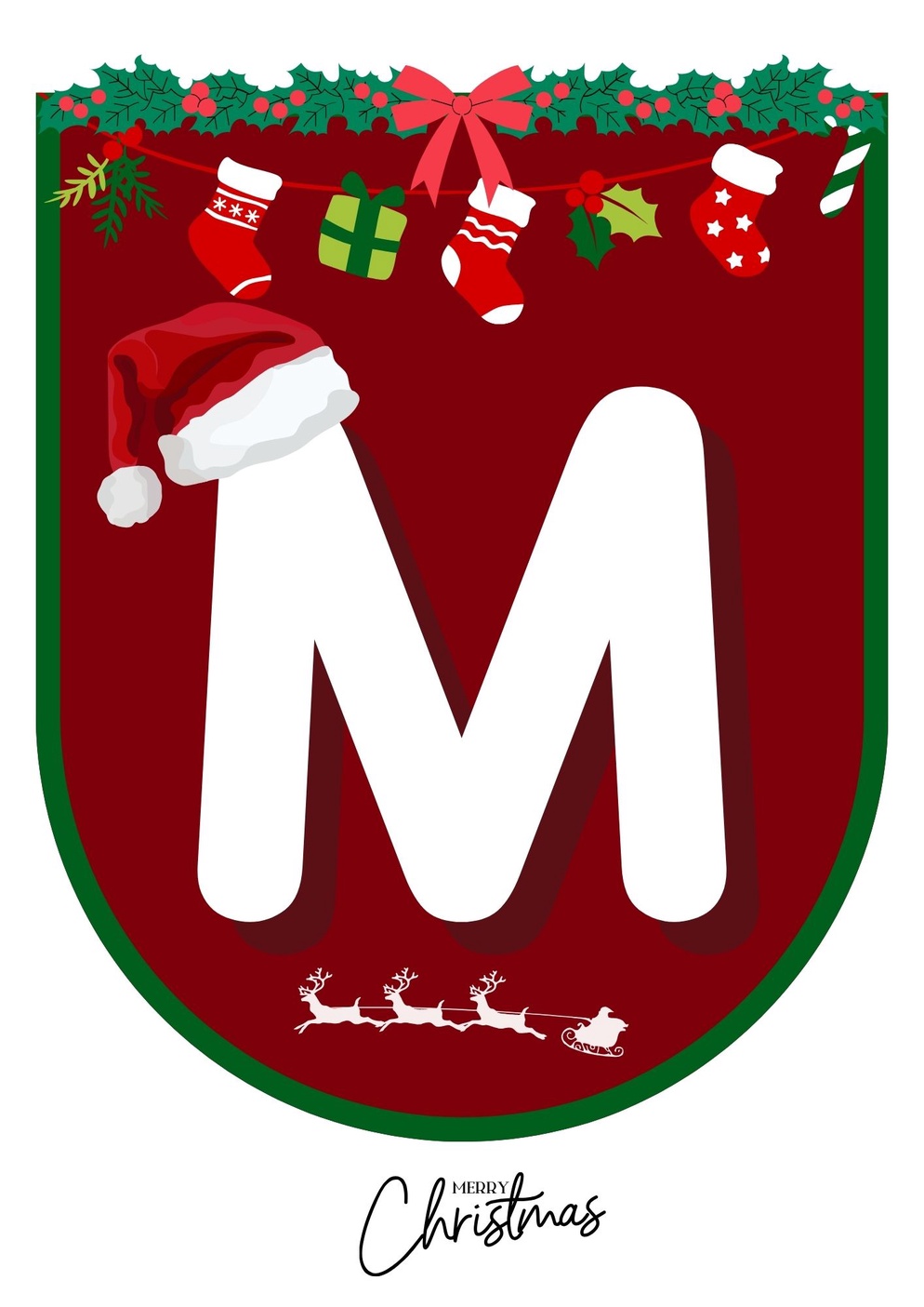ภาพประกอบไอเดีย ฟรี !!! ป้ายจัดบอร์ด Merry christmas 2023