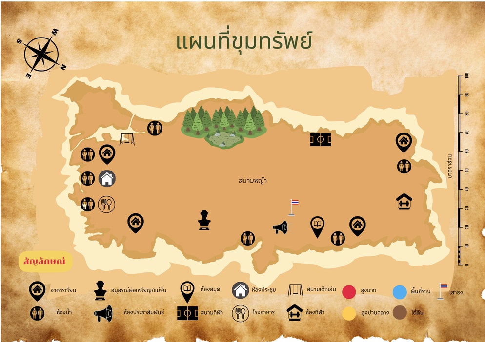 ภาพประกอบไอเดีย กิจกรรมตามล่าหาสมบัติ