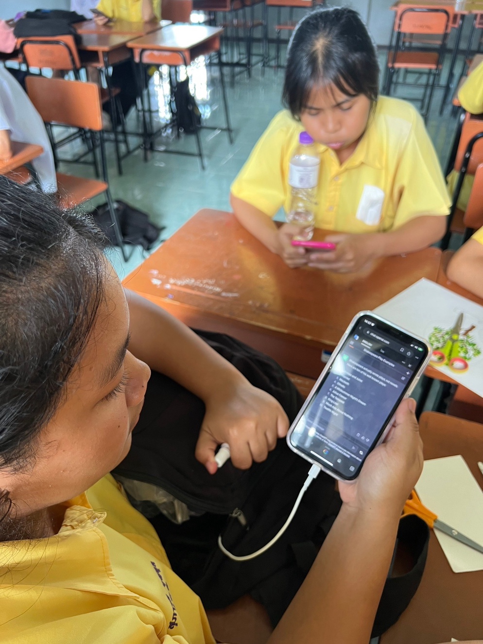 ภาพประกอบไอเดีย Empowering Classes: ChatGPT Teaching Assistant