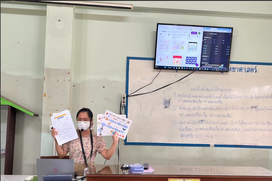 ภาพประกอบไอเดีย Digestive Card Game