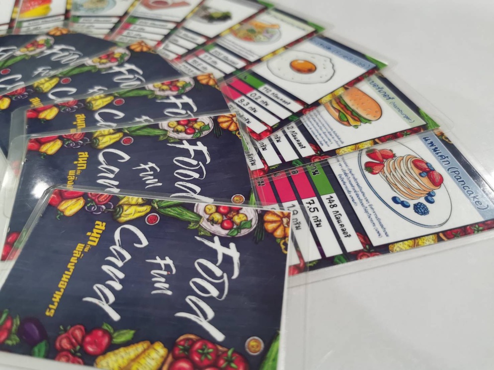 ภาพประกอบไอเดีย สนุกกับพลังงานอาหาร (Food Fun Card)