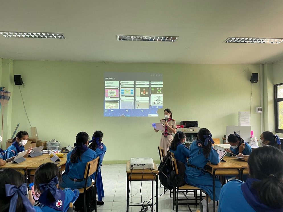 ภาพประกอบไอเดีย ห้องเรียนออนไลน์ Padlet x วิชาภาษาอังกฤษแบบSLC