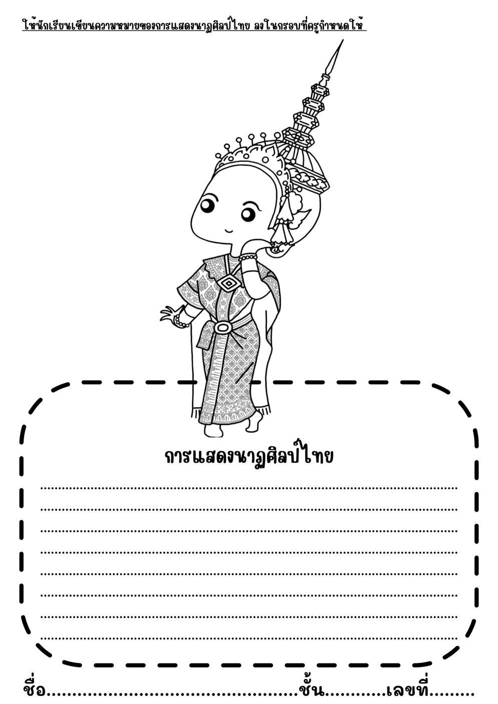 ภาพประกอบไอเดีย การแสดงนาฏศิลป์