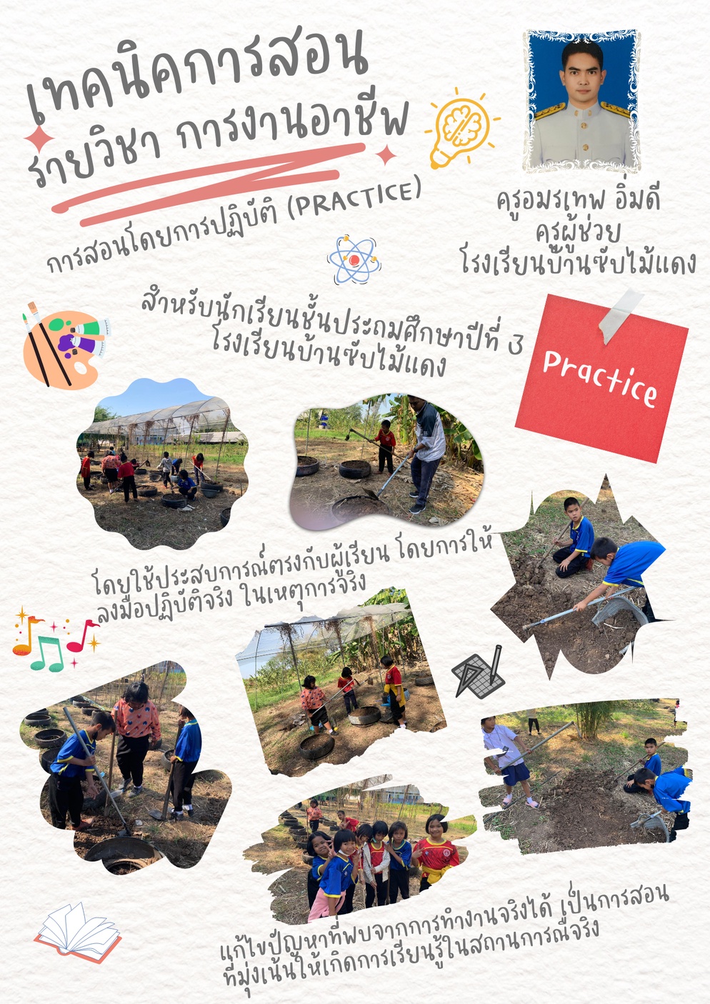 ภาพประกอบไอเดีย ทักษะการเรียนรู้ วิชาการงานอาชีพ
