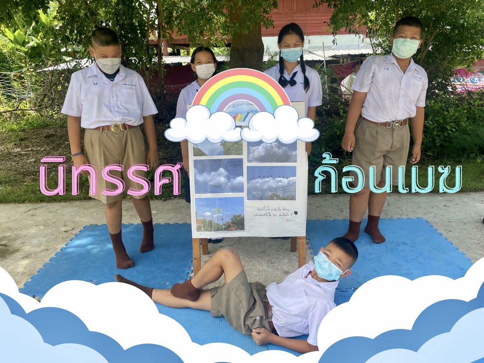 ภาพประกอบไอเดีย ให้ก้อนเมฆ มี เรื่องเล่า Story. กับนิทรรศก้อนเมฆ 