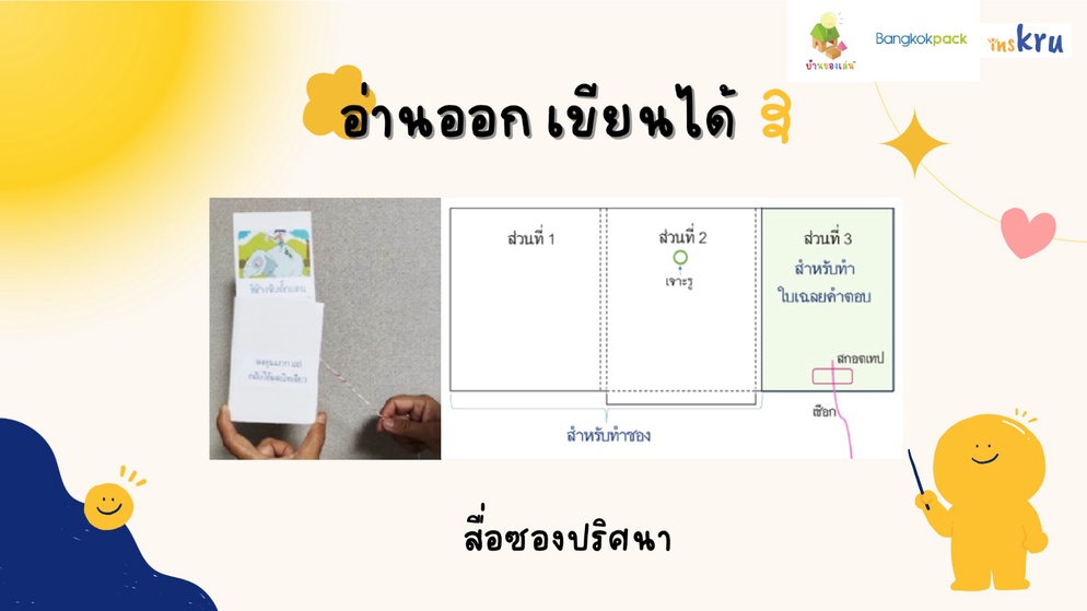 ภาพประกอบไอเดีย สื่อซองปริศนา