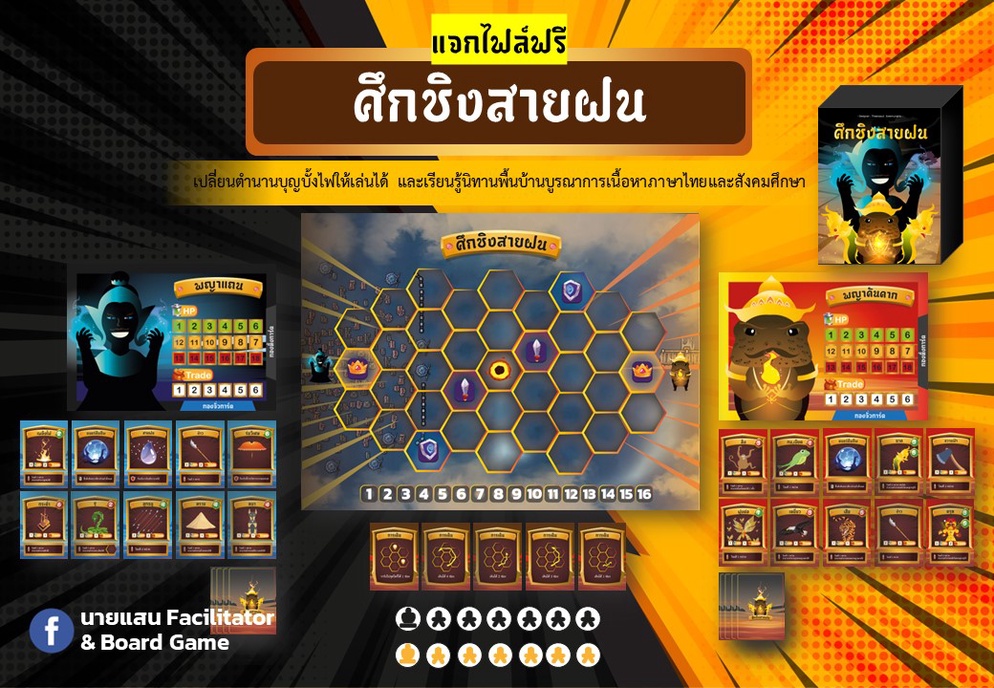 ภาพประกอบไอเดีย บอร์ดเกม : ศึกชิงสายฝน