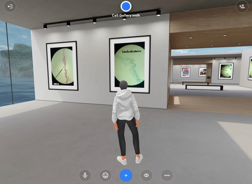 ภาพประกอบไอเดีย Cell Gallery Walk สำรวจเซลล์ในโลกเสมือน