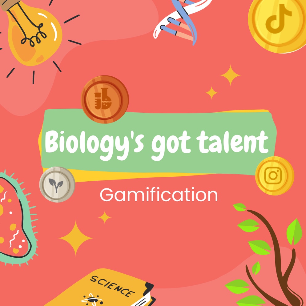 ภาพประกอบไอเดีย Biology’s got talent (Gamification)
