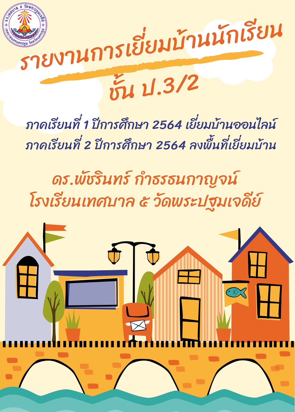 ภาพประกอบไอเดีย รายงานการเยี่ยมบ้าน