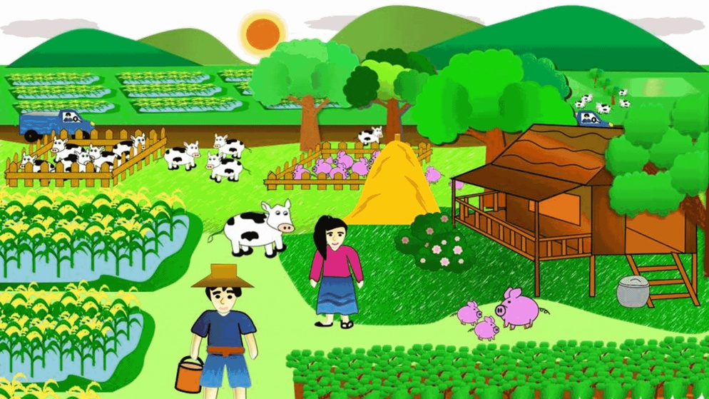 ภาพประกอบไอเดีย เศรษฐกิจพอเพียง (Sufficiency Economy) 