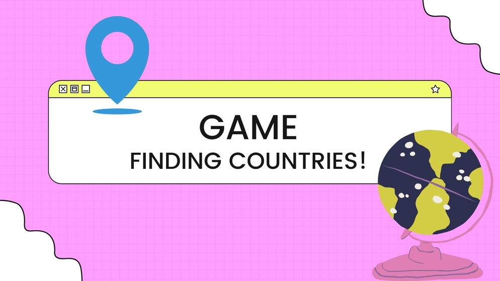 ภาพประกอบไอเดีย เกม Puzzle : Finding Countries