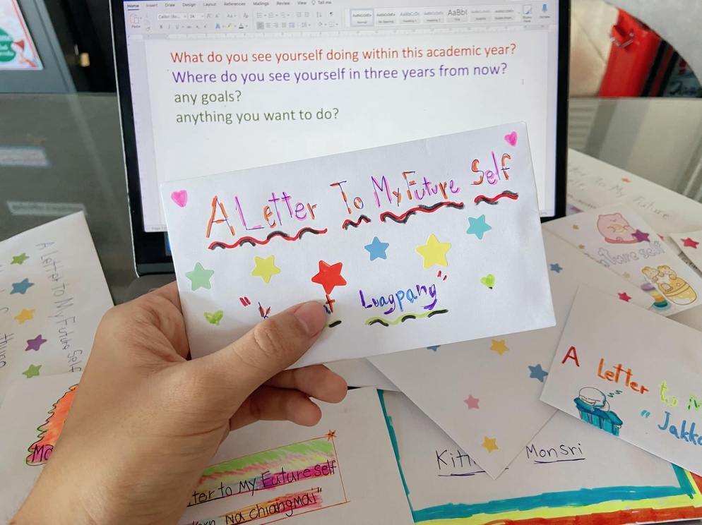 ภาพประกอบไอเดีย A Letter to My Future Self
