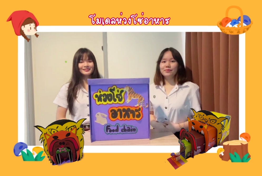 ภาพประกอบไอเดีย โมเดลห่วงโซ่อาหาร