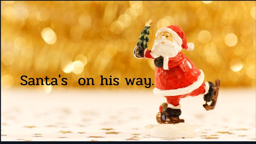 ภาพประกอบไอเดีย Santa's on his way...มาขอของขวัญจากซานตาคลอส