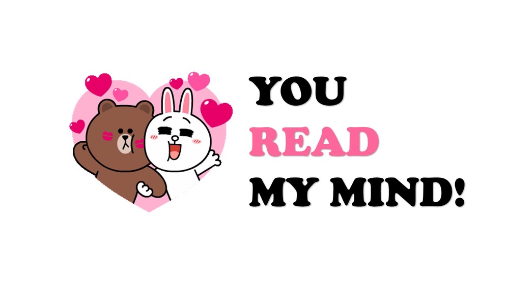 ภาพประกอบไอเดีย YOU READ MY MIND! ใจตรงกันเบย 