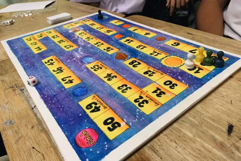 ภาพประกอบไอเดีย เรียนรู้ดาราศาสตร์ผ่านบอร์ดเกมที่ออกแบบได้เอง