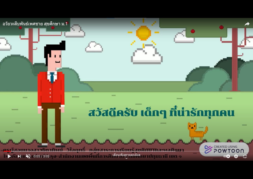 ภาพประกอบไอเดีย การ์ตูนช่วยจำ "อวัยวะในระบบสืบพันธุ์" ใน 3 นาที