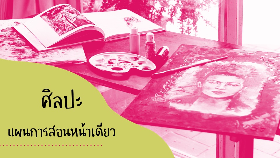 ภาพประกอบไอเดีย แผนหน้าเดียว "ศิลปะ" ศิลปะก็ทำได้น่าาาาา