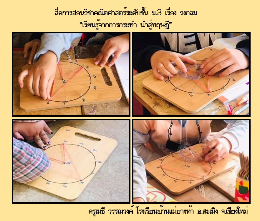 ภาพประกอบไอเดีย วงกลมปนทฤษฎี