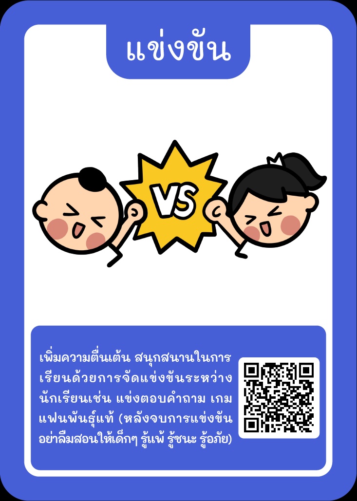 ภาพประกอบไอเดีย Kruator Card: รวมไอเดีย “แข่งขัน”