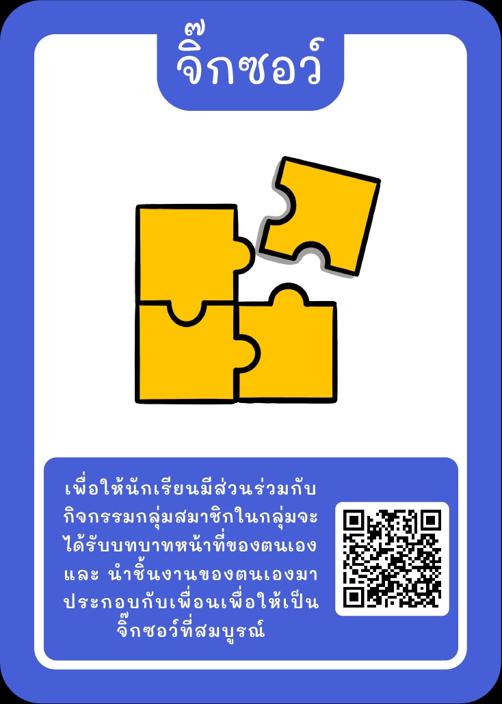 ภาพประกอบไอเดีย Kruator Card: รวมไอเดีย “จิ๊กซอว์”