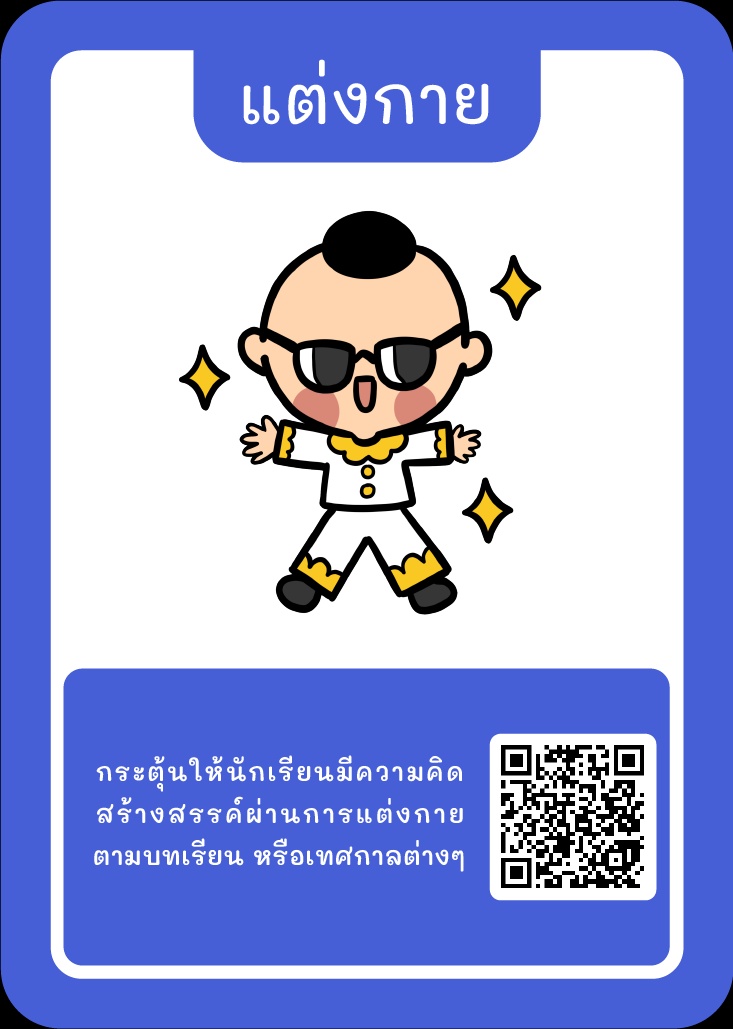 ภาพประกอบไอเดีย Kruator Card: รวมไอเดีย “แต่งตัว”