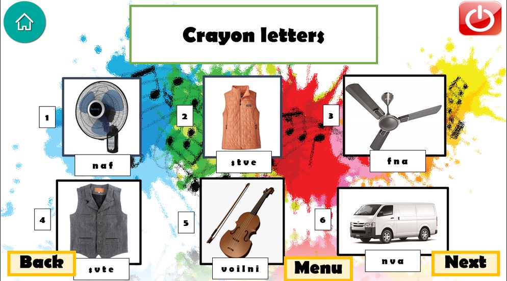 ภาพประกอบไอเดีย Crayon Letters /ปั้นดินน้ำมัน/เรียงอักษรให้เป็นคำ
