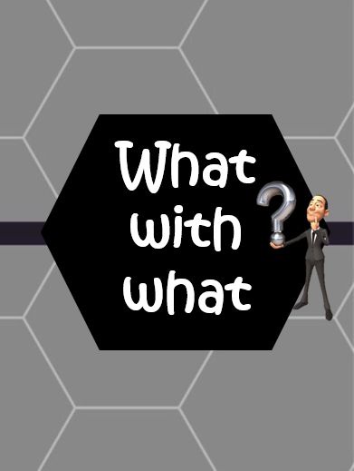 ภาพประกอบไอเดีย What with What อะไรกับอะไร? บอร์ดเกมเสริมการคิด