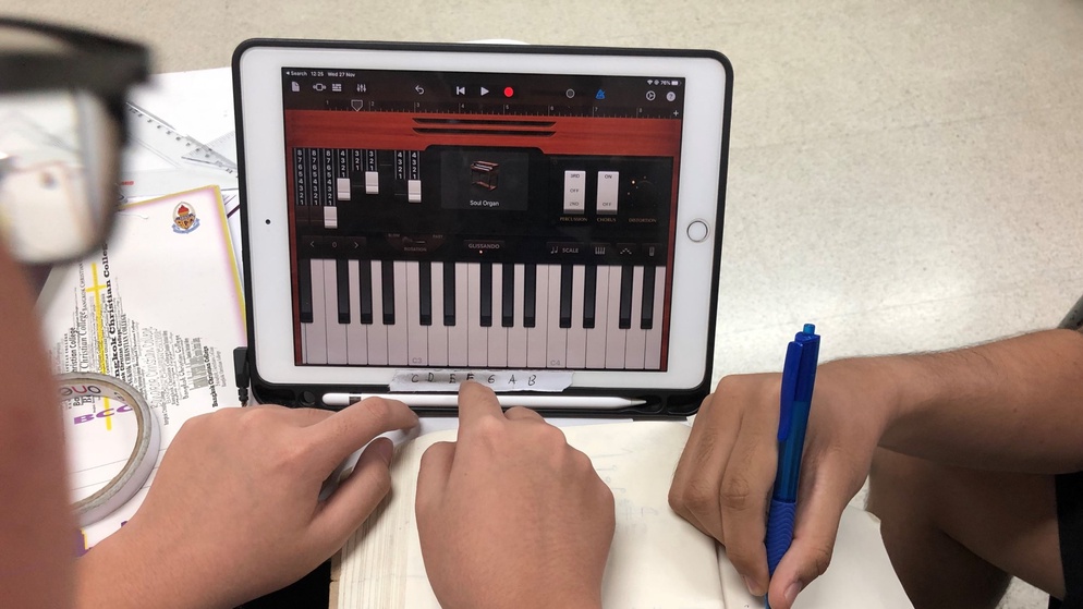 ภาพประกอบไอเดีย เทคนิคจำสูตรตรีโกณมิติด้วย GarageBand 
