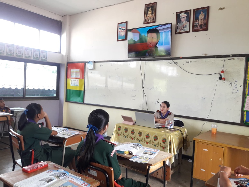 ภาพประกอบไอเดีย Plotagon สื่อในการสอนบทสนทนาภาษาอังกฤษ