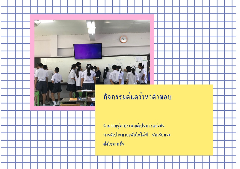 ภาพประกอบไอเดีย ค้นคว้าหาคำตอบ