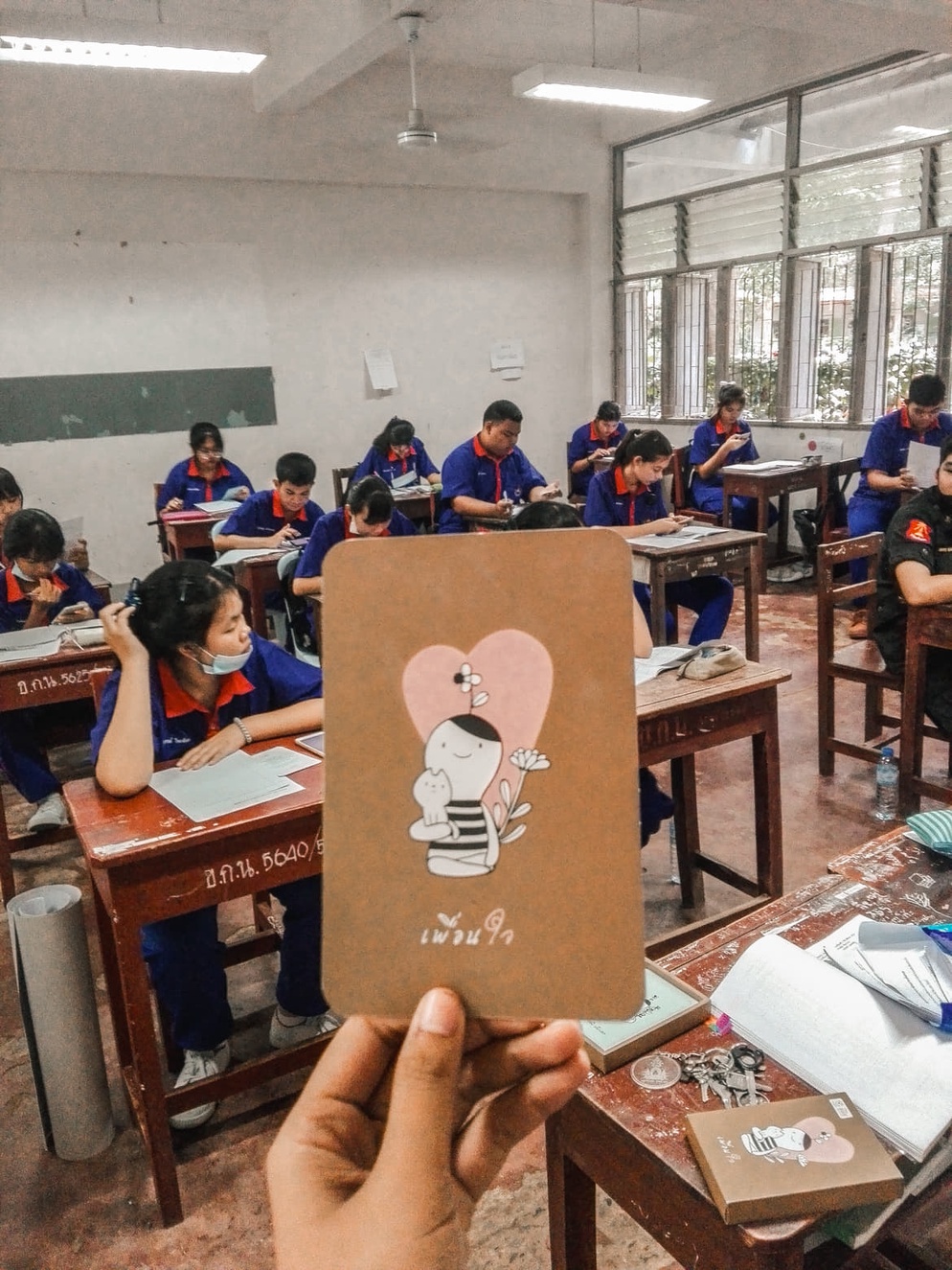 ภาพประกอบไอเดีย การ์ดเตือนใจกับบาลีเรียกสติ