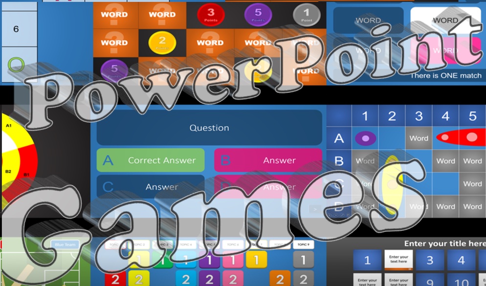 ภาพประกอบไอเดีย รวม website โหลดเกม Power Point ฟรี!