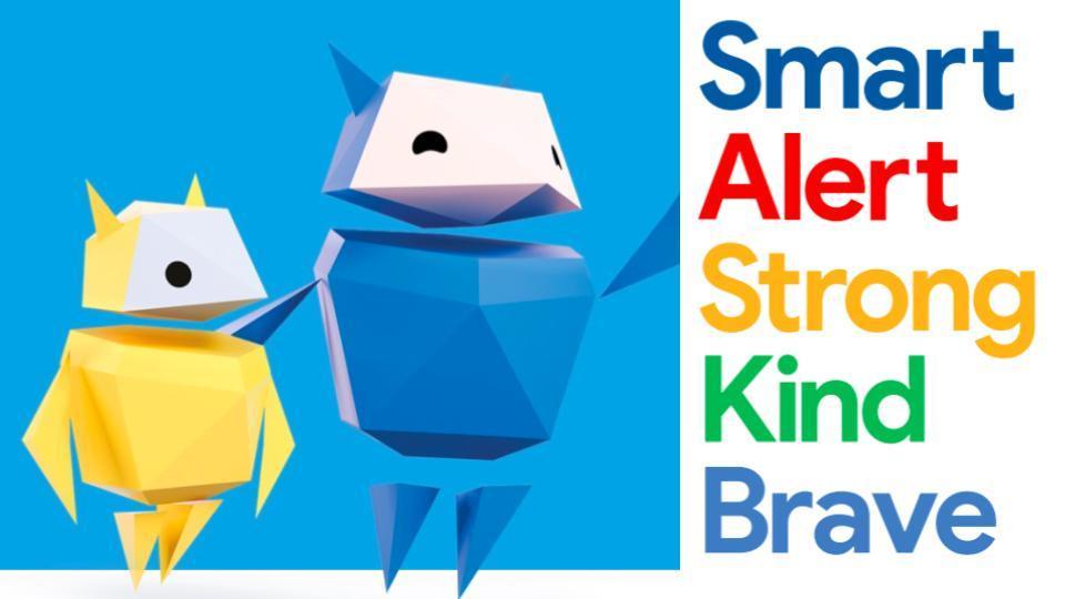 ภาพประกอบไอเดีย Be Internet Awesome พื้นฐานการเป็นพลเมืองดิจิทัล