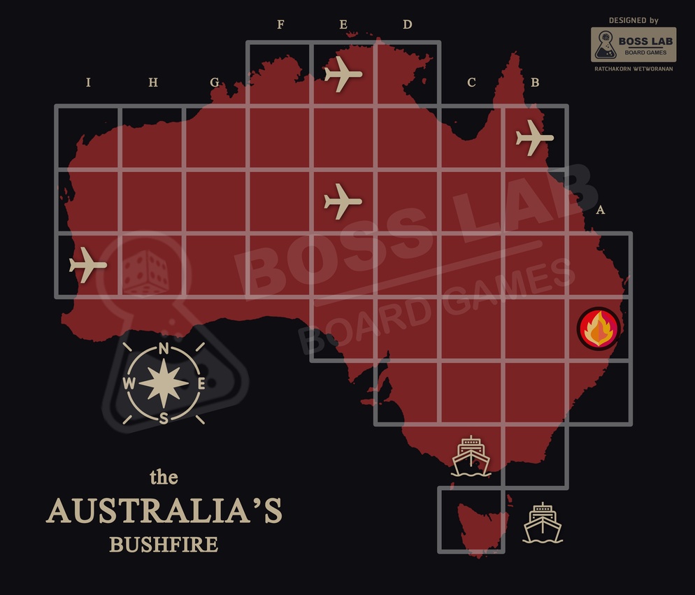 ภาพประกอบไอเดีย the Australia's Bushfire - เกมเรียนรู้ไฟป่า