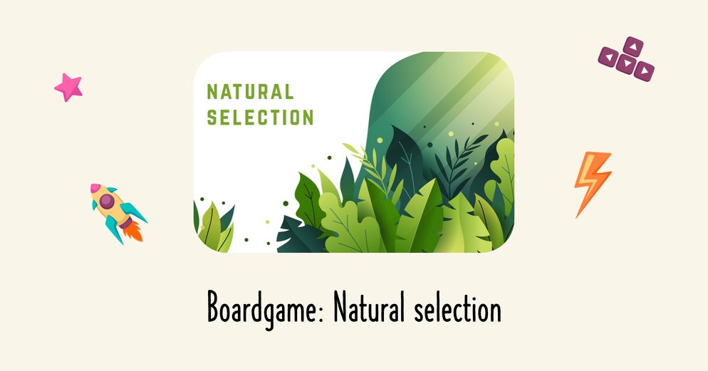 ภาพประกอบไอเดีย บอร์ดเกม Natural selection