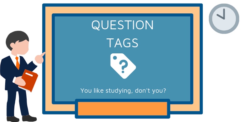 ภาพประกอบไอเดีย Question Tags ถามแบบฝาหรั่ง 🗣