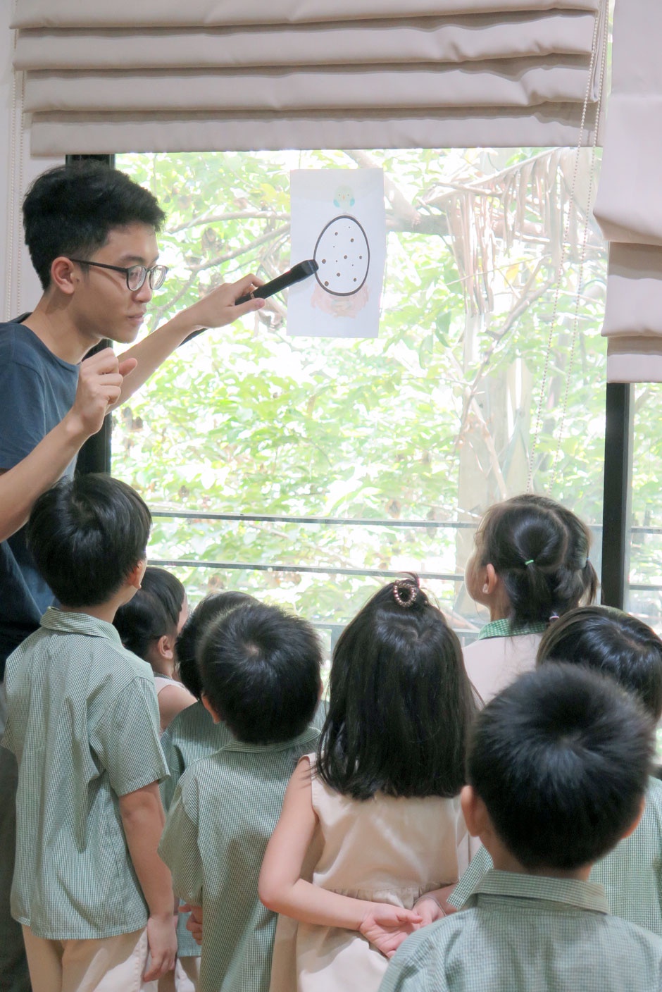 ภาพประกอบไอเดีย สอนขลุ่ย Recorder ผ่านกิจกรรม "ทายเสียงไข่วิเศษ"